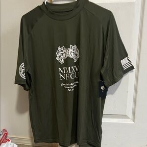 Darc Sport Dark Green Wolf Graphic Tee
